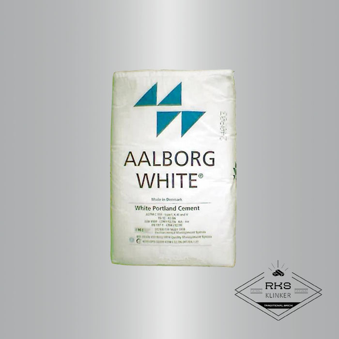 Цемент белый AALBORG CEM I 52,5, 50 кг в Москве